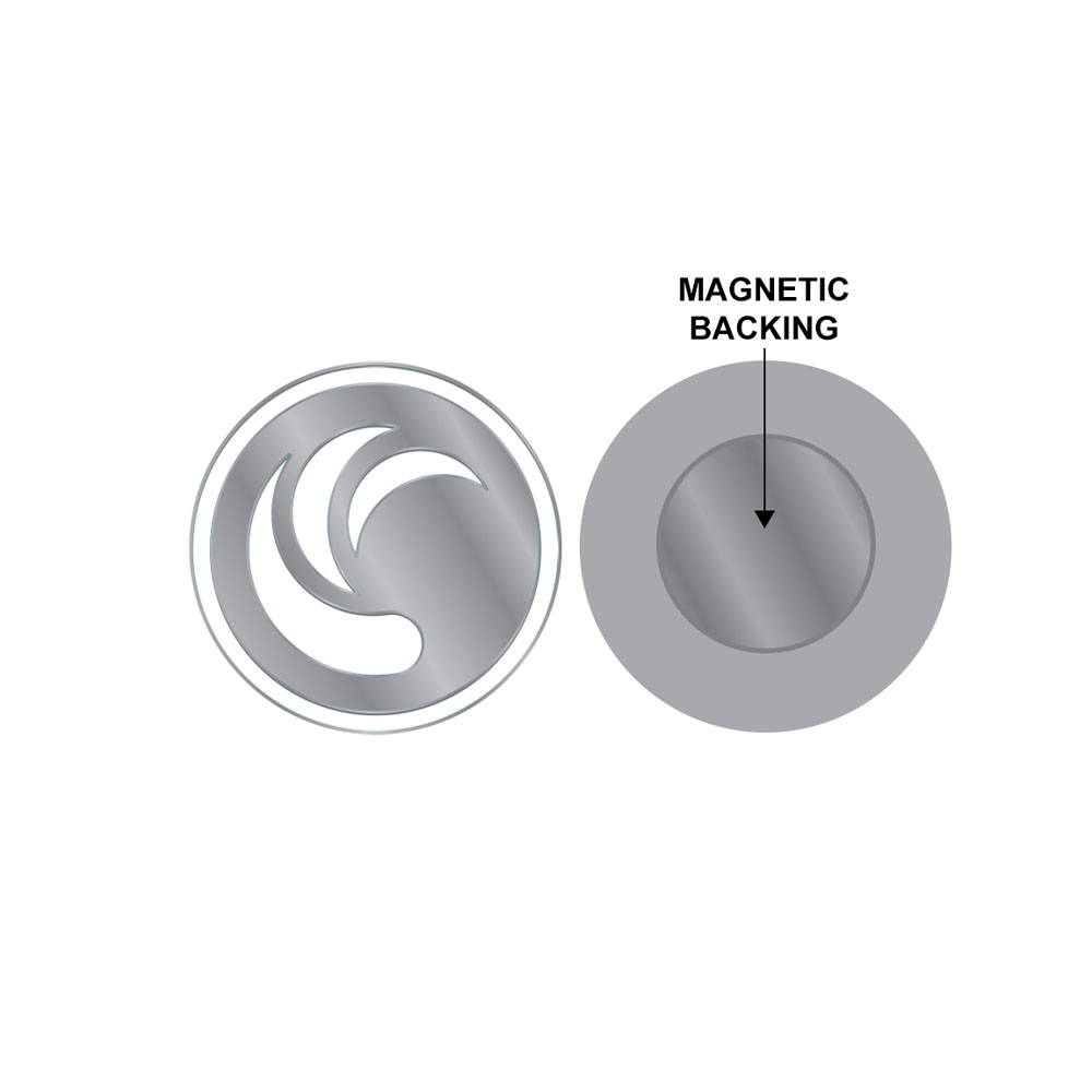 ENAMEL PIN WITH MAGNETIC BACKING - NEW HIRE