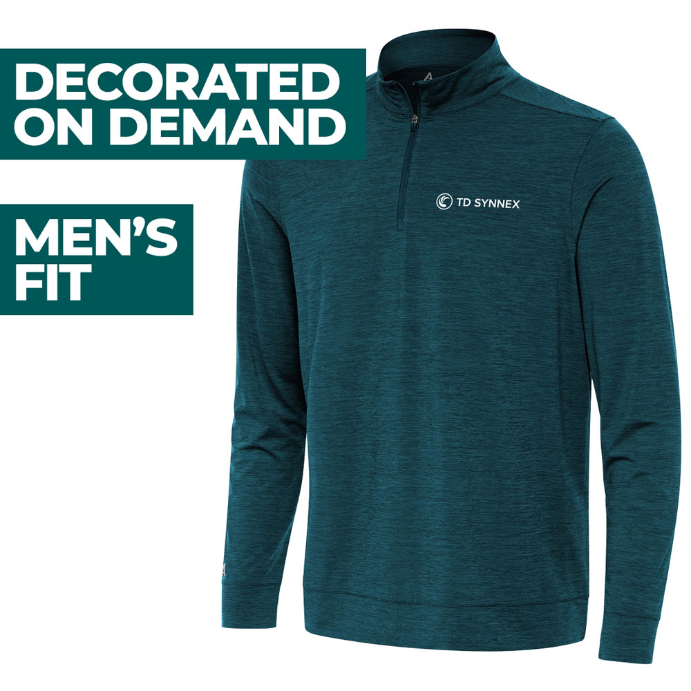 BRIGHT 1/4 ZIP PULLOVER