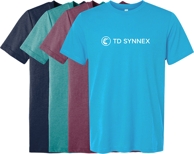 T-shirts with logos